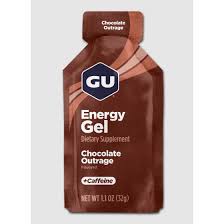 GU Energy Gel 40mg Caffein, 20mg Caffein, 0 Caffein
