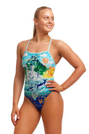 Baju Perempuan Funkita Strapped In Fit Size 6L/28