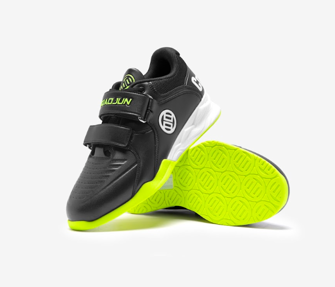 Sepatu Angkat Besi CF Black/Green Luxiaojun