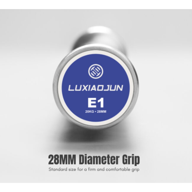 Barbell Luxiaojun E1 Training Bar untuk weighlifting dan powerlifting
