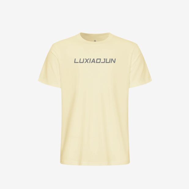 Luxiaojun T-shirt Unisex untuk Olahraga 95% katun 5% Spandex