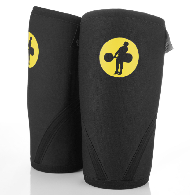 Hook grip 7MM Kneeslevees YELLOW