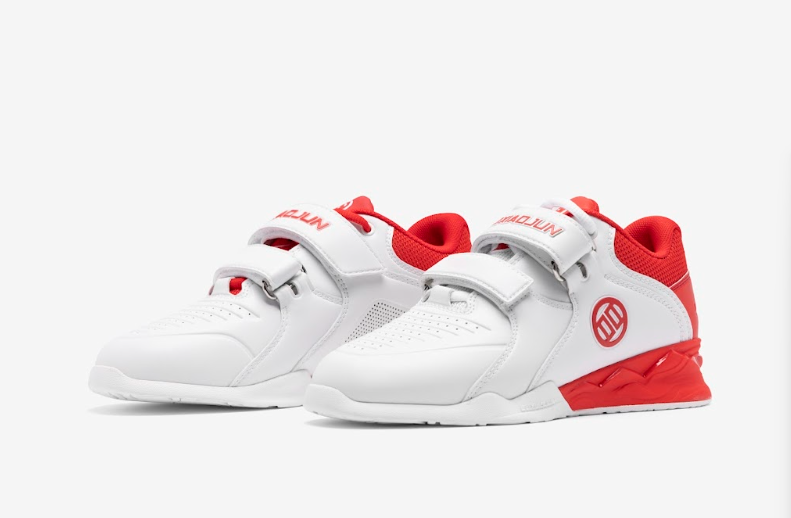 Sepatu Angkat Besi Red & White Luxiaojun