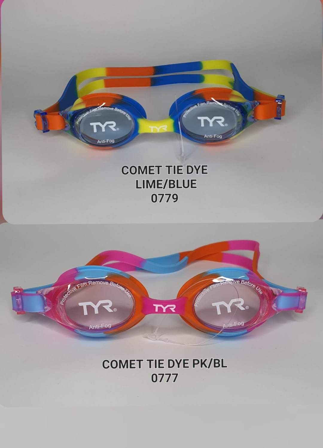 Kacamata Tyr Comet Tie Dye Non Mirror Junior