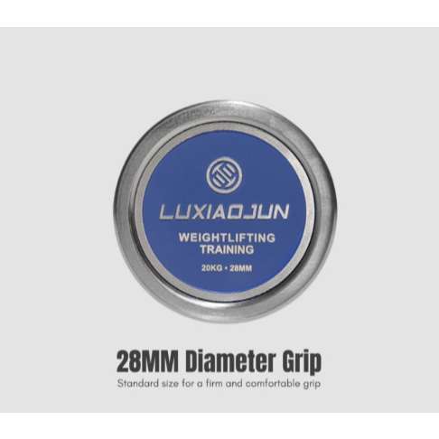 Barbell Luxiaojun Weighlifting Training Bar IWF Standard and IWF Approve